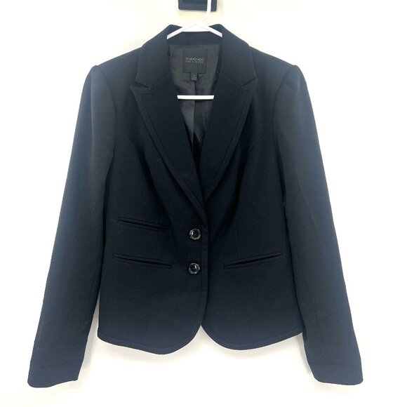 The Limited Studio 400 Black Two Button Blazer Women's 4 - Picture 1 of 4